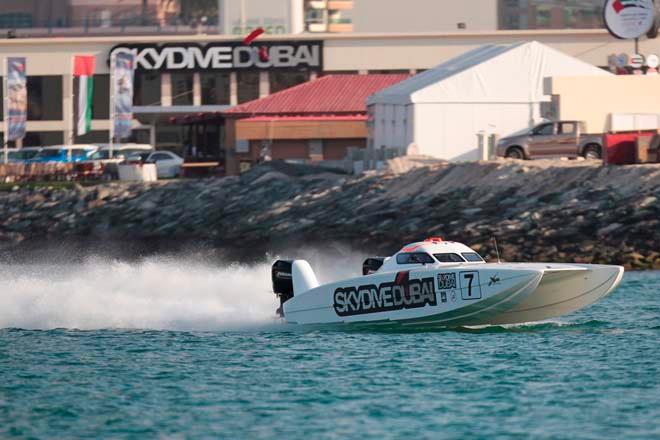 2013 UIM Skydive Dubai XCAT World Series Round 7 DUBAI Grand Prix - Skydive Dubai © Raffaello Bastiani / WPPA http://raffaellophoto.com/